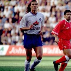 A tres décadas de la visita histórica de Maradona al Heliodoro