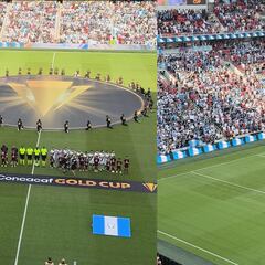 Así sonó el himno nacional de Guatemala en las semifinales de Copa Oro