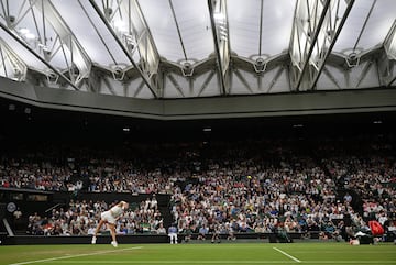 Centre Court is one of the six at Wimbledon which have Hawk-Eye technology in use. 