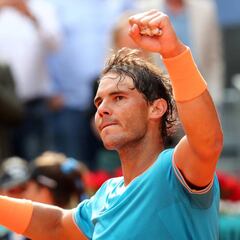 Nadal: "El público de Madrid me da fuerzas para seguir"