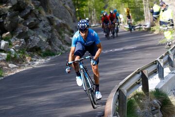 Decimotercera etapa entre Pinerolo y Ceresole Reale de 196 km. Mikel Landa.