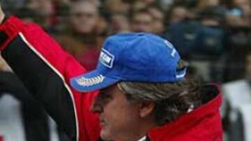 <b>EN LOOR DE MULTITUDES.</b> Sainz congregó a miles de madrileños para su despedida como piloto profesional del Mundial de rallies.