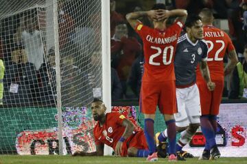 Chile - Paraguay, en imágenes