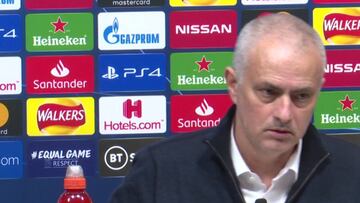 Volvió el Mourinho más seco: "No te voy a responder, tu pregunta está fuera de lugar..."