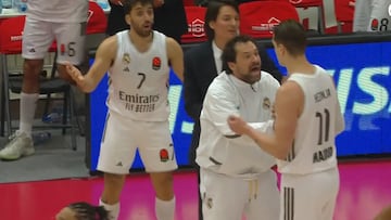 El cruce de cables de Hezonja sobre la bocina que no entendió nadie: la reacción de Llull la tienen que ver