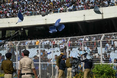 Messi está en la India como parte de una gira en la que tiene previsto asistir a conciertos, clínicas de fútbol juvenil, un torneo de pádel y lanzar iniciativas benéficas en eventos en Calcuta, Hyderabad, Mumbai y Nueva Delhi.