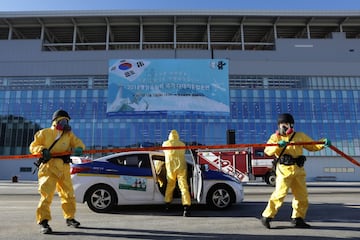 Los XXIII Juegos Olímpicos de Invierno en Corea del Sur se están preparando a conciencia desde el punto de vista de la seguridad. La prioridad es garantizar la fiesta de los deportes de invierno, y para ello los cuerpos de seguridad se entrenan mediante s