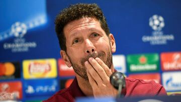Simeone: "It would be arrogant to think beyond the PSV game"
