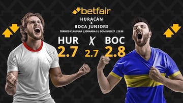Huracán vs. Boca Juniors: horario, dónde ver, pronósticos y clasificación