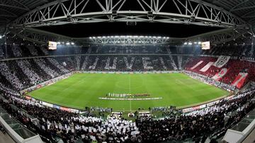 Vista general del Allianz Stadium.