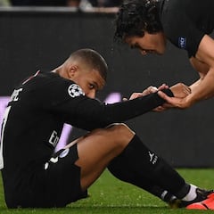 Oficial: Cavani y Mbappé no jugarán contra el Madrid