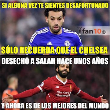 Los memes se rinden ante el recital del faraón Salah