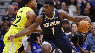 How long will Pelicans’ Zion Williamson be out after injuring his hip?