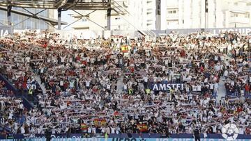 Afición del Albacete Balompie.