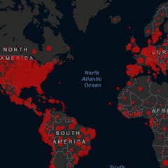 Mapa del coronavirus en el mundo, en tiempo real hoy, 28 de junio: datos de casos y muertos