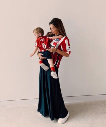 La pareja del futbolista y capit¨¢n del Atl¨¦tico de Madrid, Koke, es una de las m¨¢s reconocidas entre la afici¨®n colchonera, y tambi¨¦n hace apenas unos meses se convirti¨® en madre.