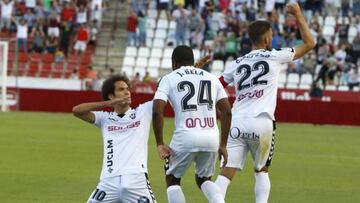 Resumen Albacete 2 - Oviedo 1: Araujo da la primera victoria