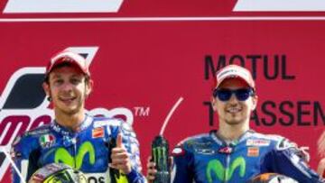 Rossi y Lorenzo se jugarán el título de MotoGP.