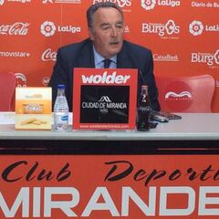 De Miguel recuerda las obras de Anduva tras las críticas por el precio de las entradas de Copa