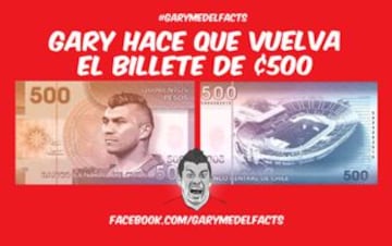 La popularidad de Medel en el transcurso de la Copa América aumentó de gran manera, al punto que constantemente fue uno de los temas más comentados; más aún con los 'Gary Medel Facts', quienes ponían frases con situaciones cotidianas que el 'Pitbull' hacía a su modo..