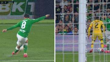 El 'cuadro' de Fekir al Barça acabado como un pintor de brocha gorda: un show sin igual