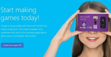 Microsoft se suma a las gafas de cartón con las VR Kit