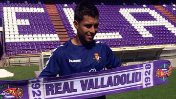 Renzo Zambrano, jugador del Valladolid