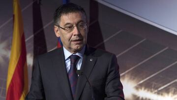 Bartomeu, en la foto; Segura y Abidal, en el cuarto oscuro