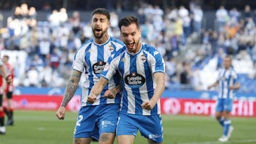 Partido Deportivo de La Coru&ntilde;a -  Logro&ntilde;es. gol Lape&ntilde;a