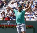 Nadal no falla y se mete en su cuarta final en Indian Wells