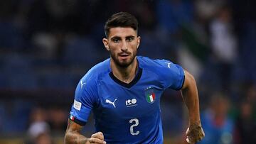 Soccer Football - International Friendly - Italy v Ukraine - Stadio Comunale Luigi Ferraris, Genoa, Italy - October 10, 2018  Italy&#039;s Cristiano Piccini in action  REUTERS/Alberto Lingria