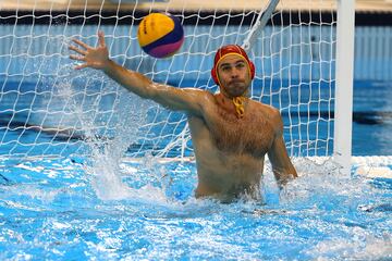 Waterpolista internacional absoluto con la selección española desde 2003. Fue plata en los Juegos Olímpicos del Mediterráneo en 2009 y 2013, en la Copa del Mundo de Oradea 2010, en el Campeonato del Mundo de Roma de 2009. Consiguió el oro en los Juegos del Mediterráneo de 2005.