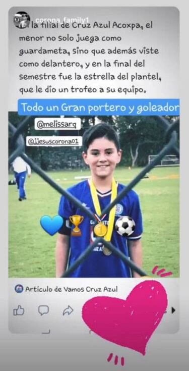 Hijo de Jesús Corona, campeón con Cruz Azul Acoxpa