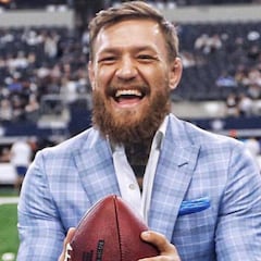 Conor McGregor fue invitado al partido de los Dallas Cowboys