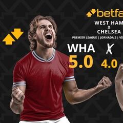 West Ham vs. Chelsea: horario, dónde ver, estadísticas y pronósticos