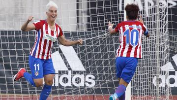 El Atlético vence al Granadilla y ya piensa en el 'Doblete'