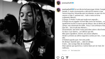 Jessica Silva alza la voz: “Ayer fue un día terrible para jugar”