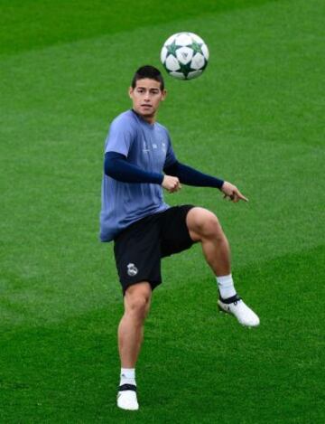 James Rodríguez listo para volver a jugar 