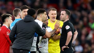 La insólita situación que se vivió en el Manchester United vs Fulham de FA Cup