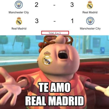 El madridismo no tiene piedad con el City con los memes del partido 