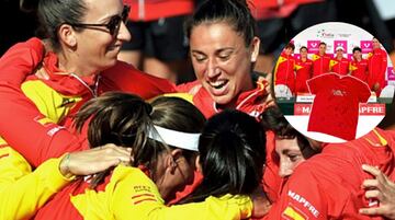 El combinado nacional ha optado por una de las camisetas, firmada, de la selecci¨®n espa?ola femenina que disput¨® la semifinal frente a Jap¨®n pasando a la final de la Fed Cup de Budapest. Tendr¨¢ un precio de salida de 100€.