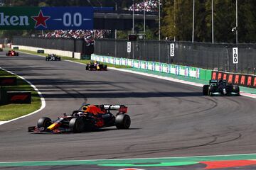 Verstappen y Hamilton.