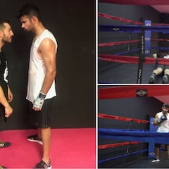 "En el ring era igual que en el césped": Diego Costa boxeando