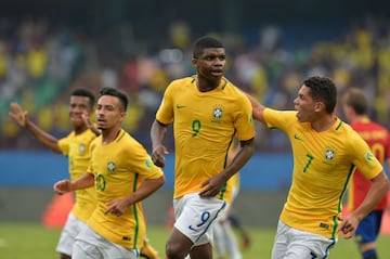 El delantero de la 'Verdeamearela' juega en el Flamengo.