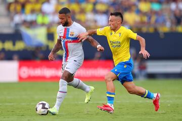 Memphis Depay y Fede San Emeterio.