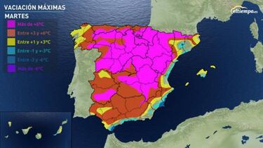 Aplicaciones del tiempo para Android e iOS para ver cuándo bajarán las temperaturas