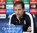 Allegri: "No creo que los dos partidos terminen 0-0"