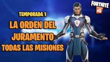 Fortnite Cap&iacute;tulo 4 Temporada 1: gu&iacute;a de Misiones de La Orden del Juramento