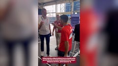 Felipe VI y Alberto Ginés: el saludo con más ‘flow’ a un deportista de todos los Juegos