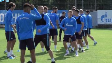 Wilmar no entiende indicaciones del cuerpo técnico del Zenit y desata las risa